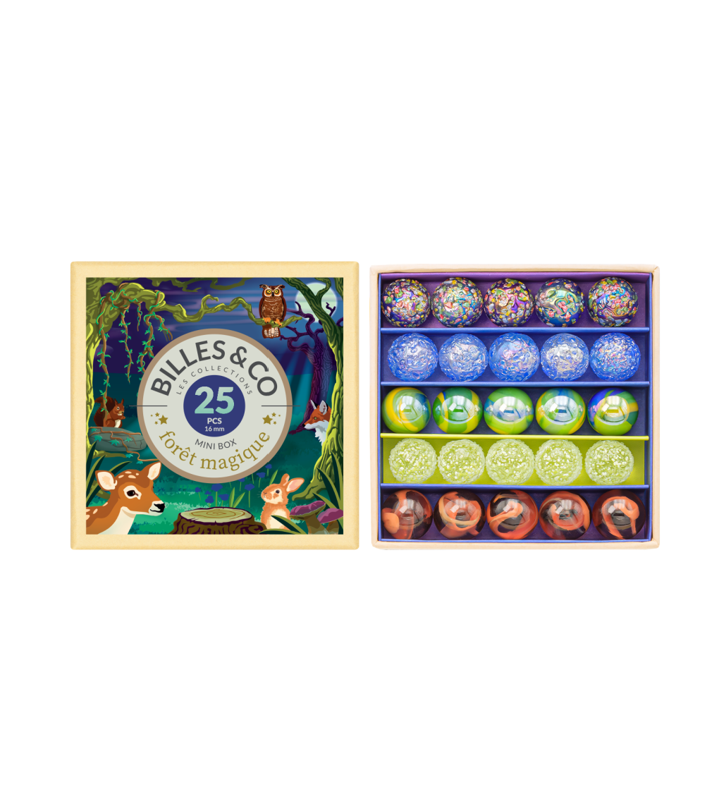 Billes & Co. Magic Forest Marbles Mini Box