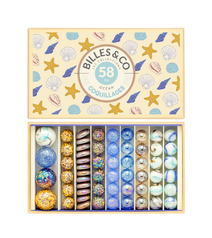 Billes & Co. Sea Shell Marbles Box