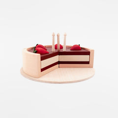 Wooden Chocolate Cake