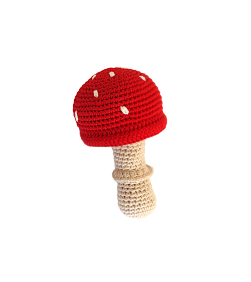 Cheengoo Toadstool Rattle